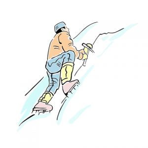 登山,前傾姿勢,デイトレ